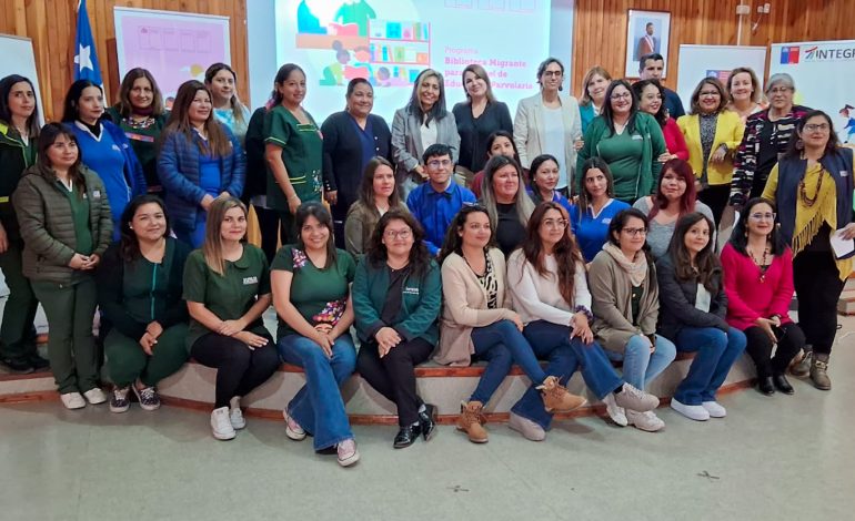 Presentan el programa de Biblioteca Migrante para la primera infancia en Tarapacá